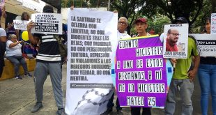 La protesta por la libertad de los presos políticos se realizó en varias ciudades de Venezuela y el mundo